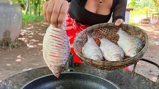 Cook special food recipe and eat