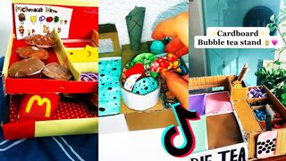 Cardboard Crafts Tiktok Compilation NEW 2023
