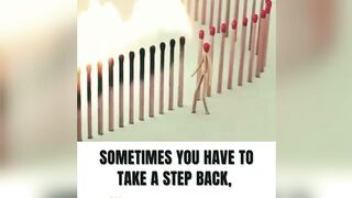 step back sometime for save others