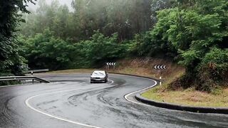BMW e39 drifting