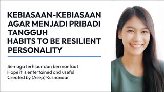 HABITS TO BE RESILIENT PERSONALITY