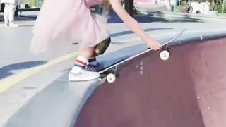 6 year old girl performing