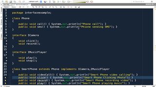 Example for Interface In Java