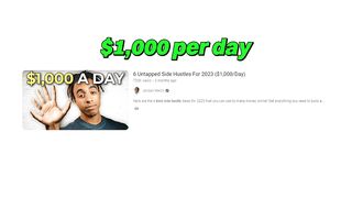5 UNDERRATED Side Hustles for Teens ($100+ Per Day)