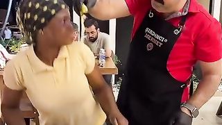 WHEN SHE WAS ABOUT TO EAT BAD THING