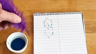 writing with a feather