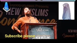 Motivational speaker Shaikh Atif Ahamed encouraging the  sisters