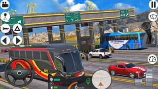 Driving a Real Coach Bus in the City: US Bus Simulator Gameplay