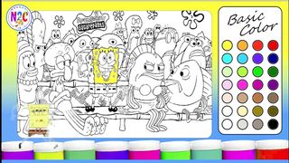 Magical SpongeBob Coloring Book - Watch the Colors Come to Life
