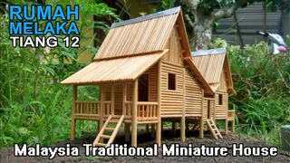 MELAKA Traditional House Replica - Rumah Melayu Melaka Berbandung Dua