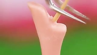 Fashionable heels for barbie doll