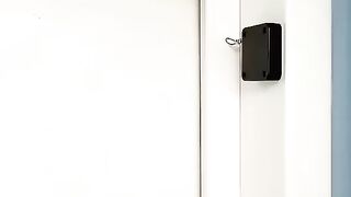Self adhesive door closer