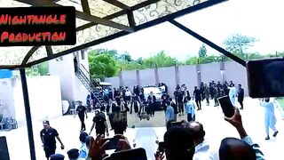 Imran Khan reached to court...! Imran Khan arrested?
