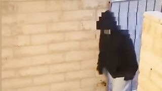 Thief ran away.????