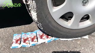 Crushing things with car
