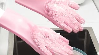 Silicon washing sponge