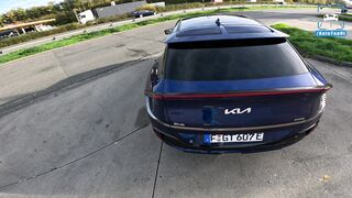 HOW FAST is the 585HP KIA EV6 GT on AUTOBAHN!