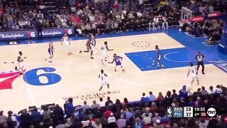Ben Simmons crowd entire 76ers and Durant so proud of him