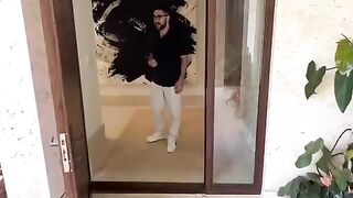 Tour of big mansion