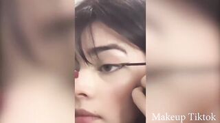 Eyeliner makeeup tutorial tiktok comilation .