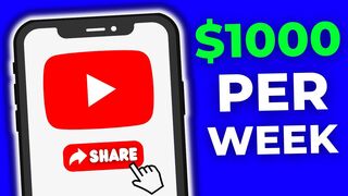 Get Paid to Share YouTube Video(????$1000 per week) + Payment proof|Make Money Online (Free PayPal money)