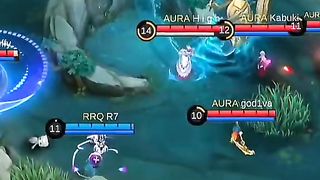 Momen RRQ VS AURA