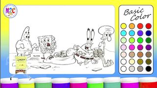 Coloring SpongeBob and Friends: A Fun Coloring Adventure
