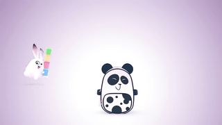 Learn whith Cuquin and the Panda Bag