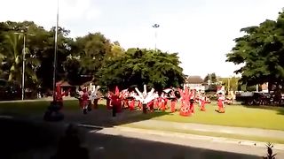 children's drum band performance