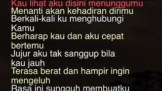 Music caroke merindukan mu