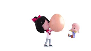 Learn whith Cuquin and the Surpise eggs insects
