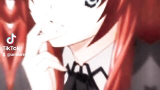 Anime girl drawing
