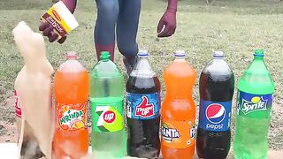 Spiderman fizzy pop