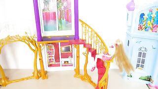 Barbie doll - School Castle unboxing