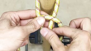 Be sure to remember this method! This is the correct way to tie knots that are safe and easy to untangle