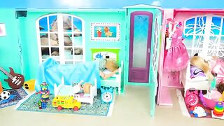 Barbie doll - Barbie and Ken Twin houses