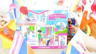 Barbie doll - Malibu House Unboxing