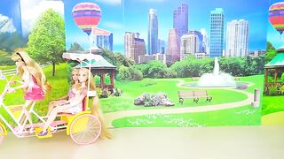 Barbie doll - Tandem Bike for Dolls