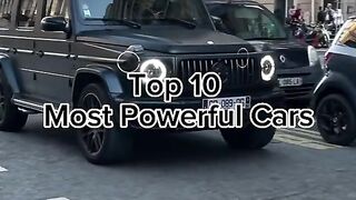 Top 10 Most Powerful Cars part1#cars #top10