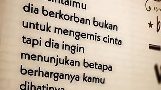 Tolong hargai orang tulus juga bisa pergi :)