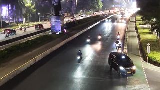 View city jakarta night day
