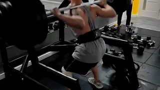 Leg day ! Again hit a P.R.