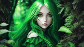 GREEN EYES