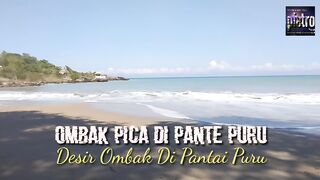 "Desir Ombak Di Pantai Puru" - Desa Merbaun - Kec. Amarasi Barat - Kab. Kupang - NTT