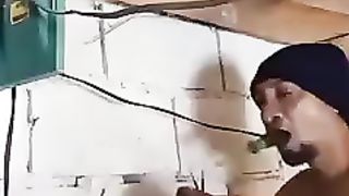 funny grounded man