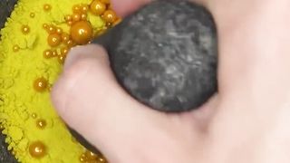 gold mask ASMR