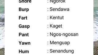 Istilah Penting tentang tubuh kamu