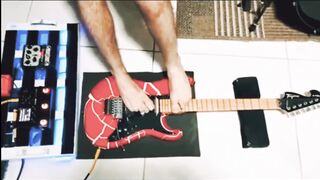 Guitar Solo playing with Toes