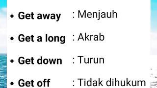 Phrasal Verb GET