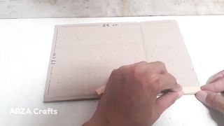 Miniatur rumah dari stick es krim